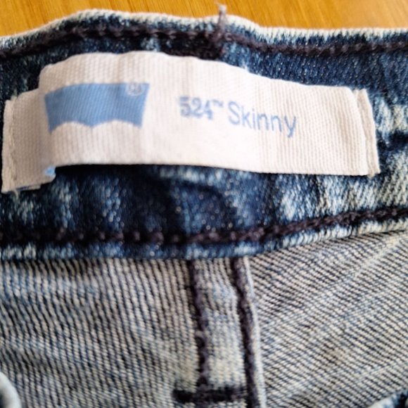 Levi 524 Skinny Stretch Jeans - Picture 6 of 7